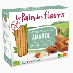 Tartine croquante amande