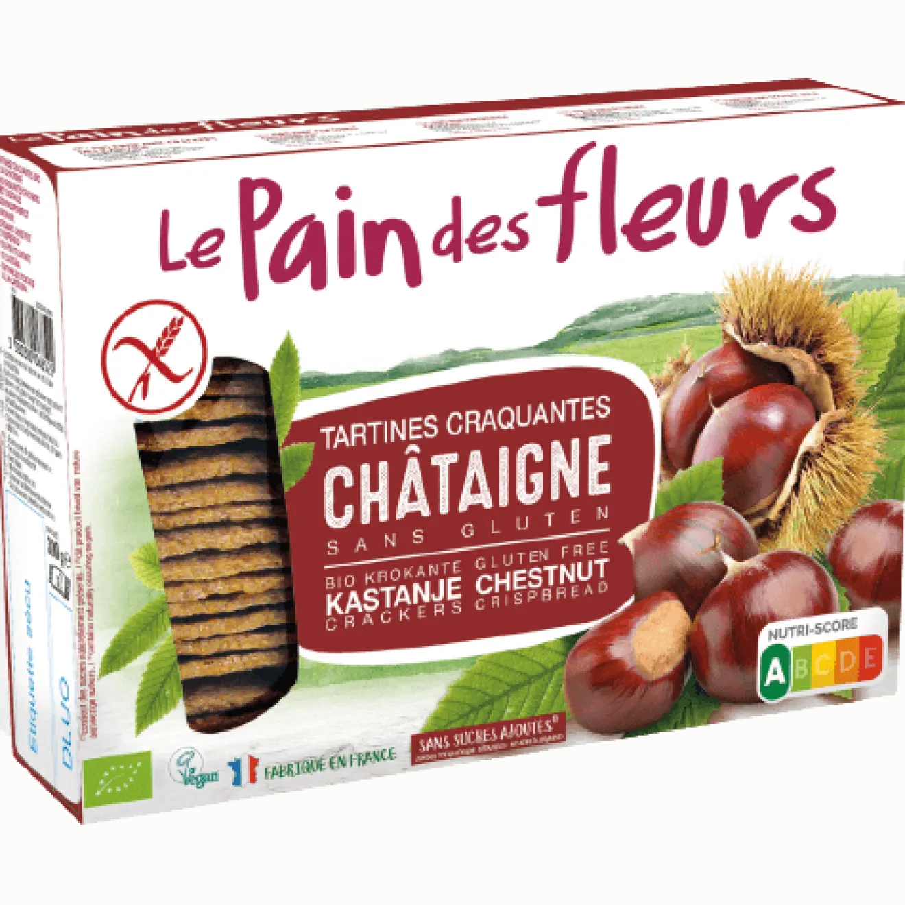Tartines Châtaigne Bio