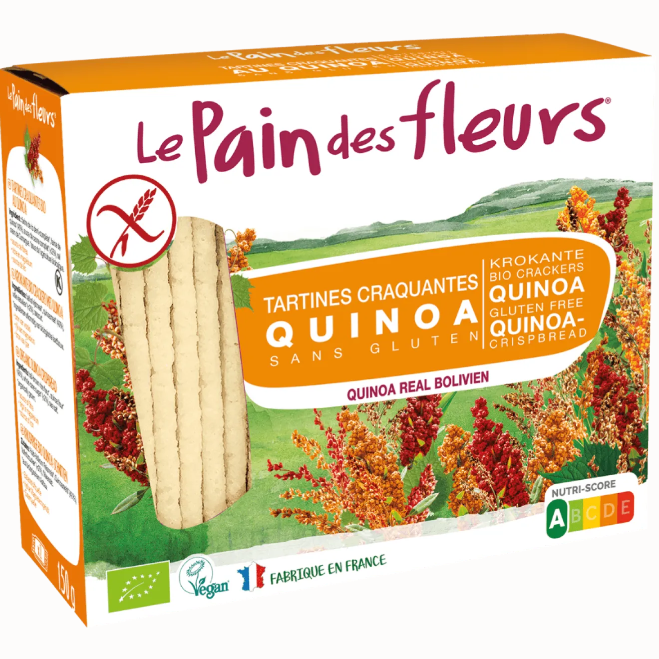 Tartines Craquantes Au Quinoa Bio