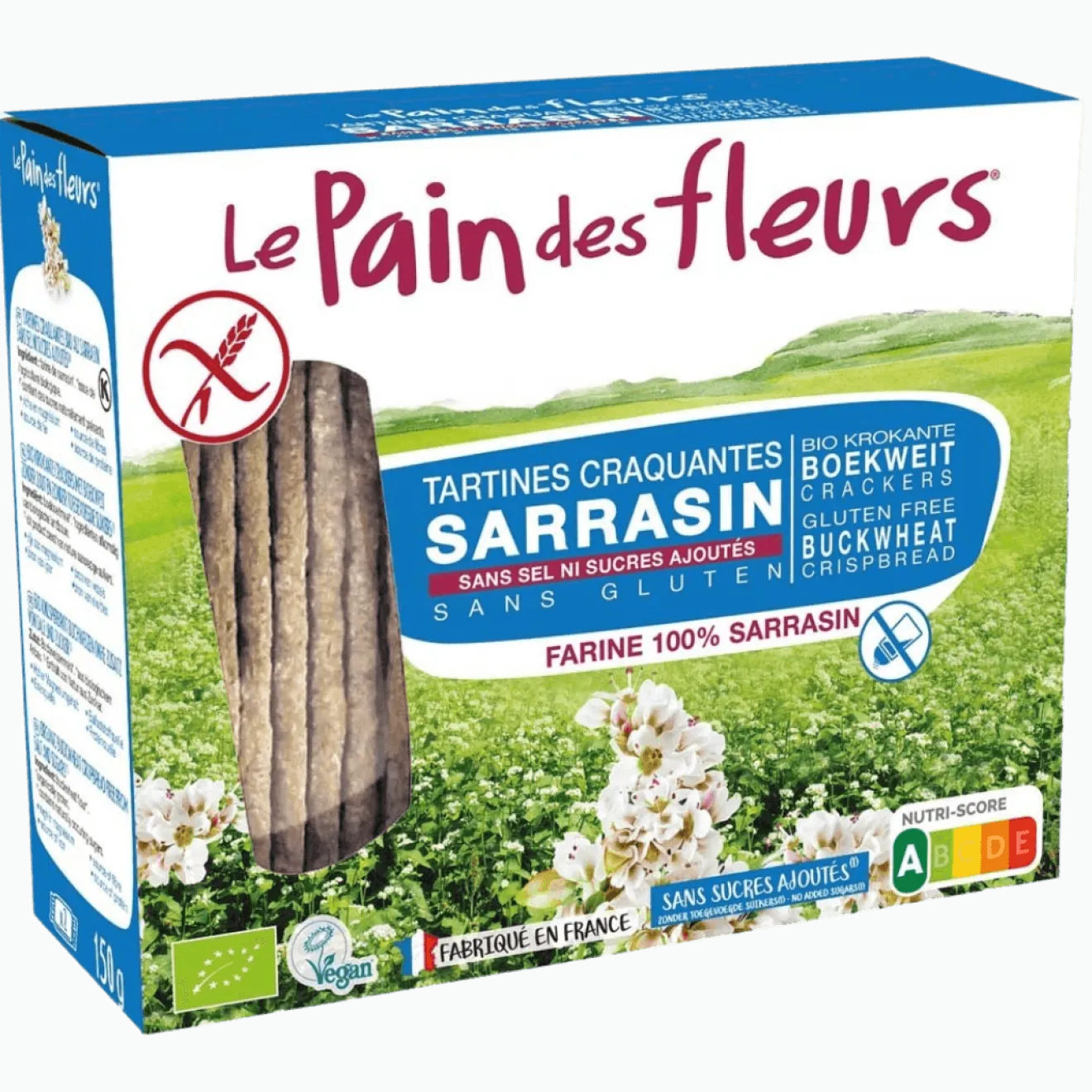 Tartines Craquantes Au Sarrasin & Sans Sel Bio