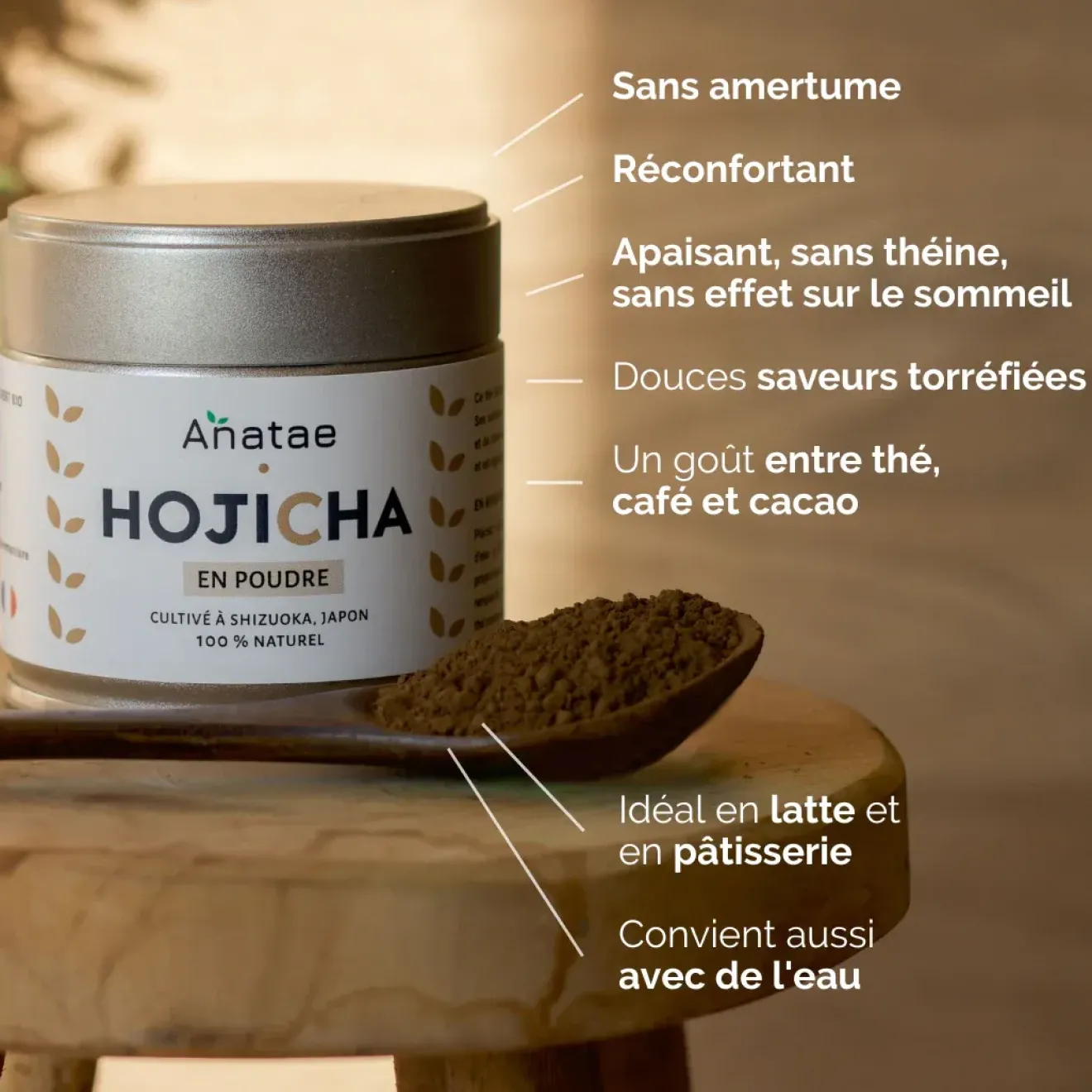 Thé Hojicha Bio