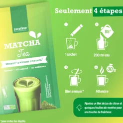 Thé matcha instantané Bio