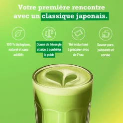 Thé matcha instantané Bio