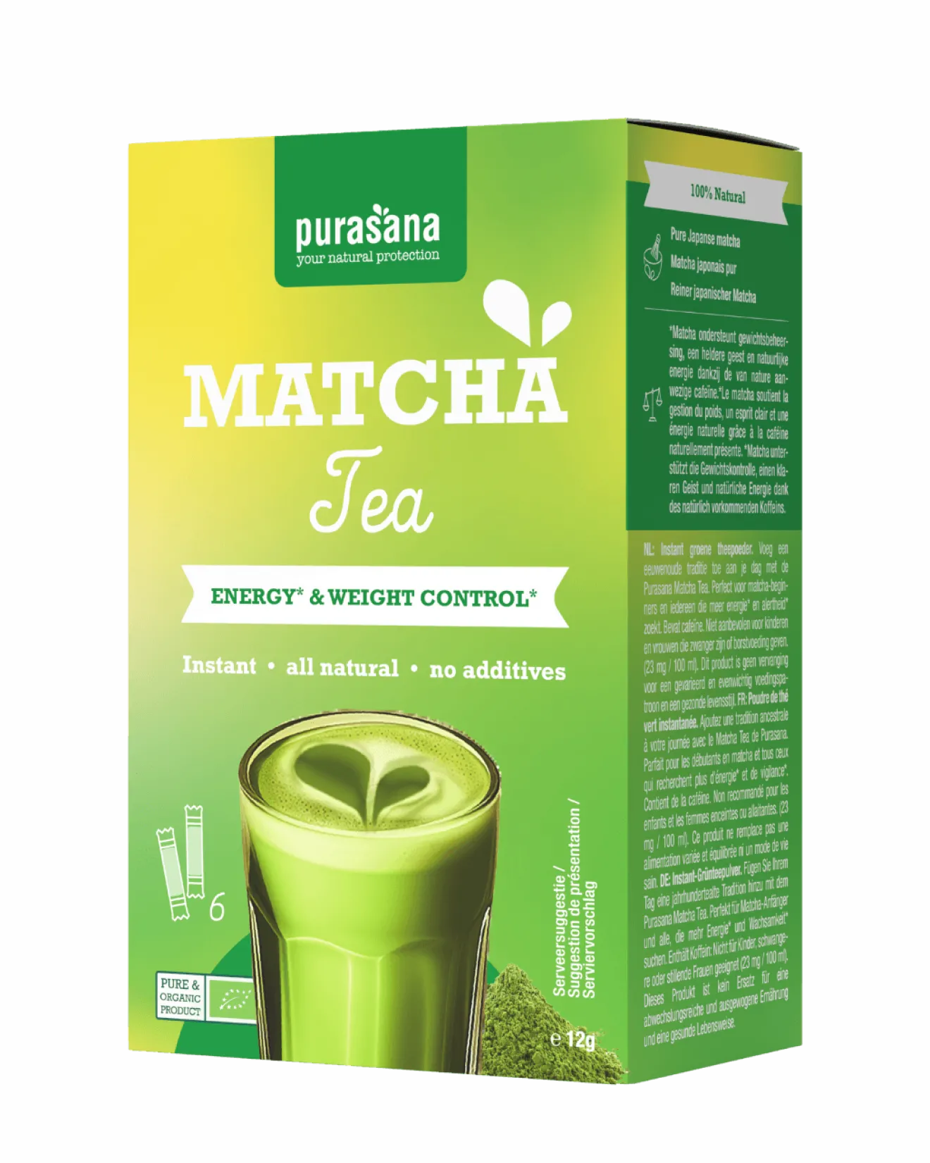 Thé matcha instantané Bio