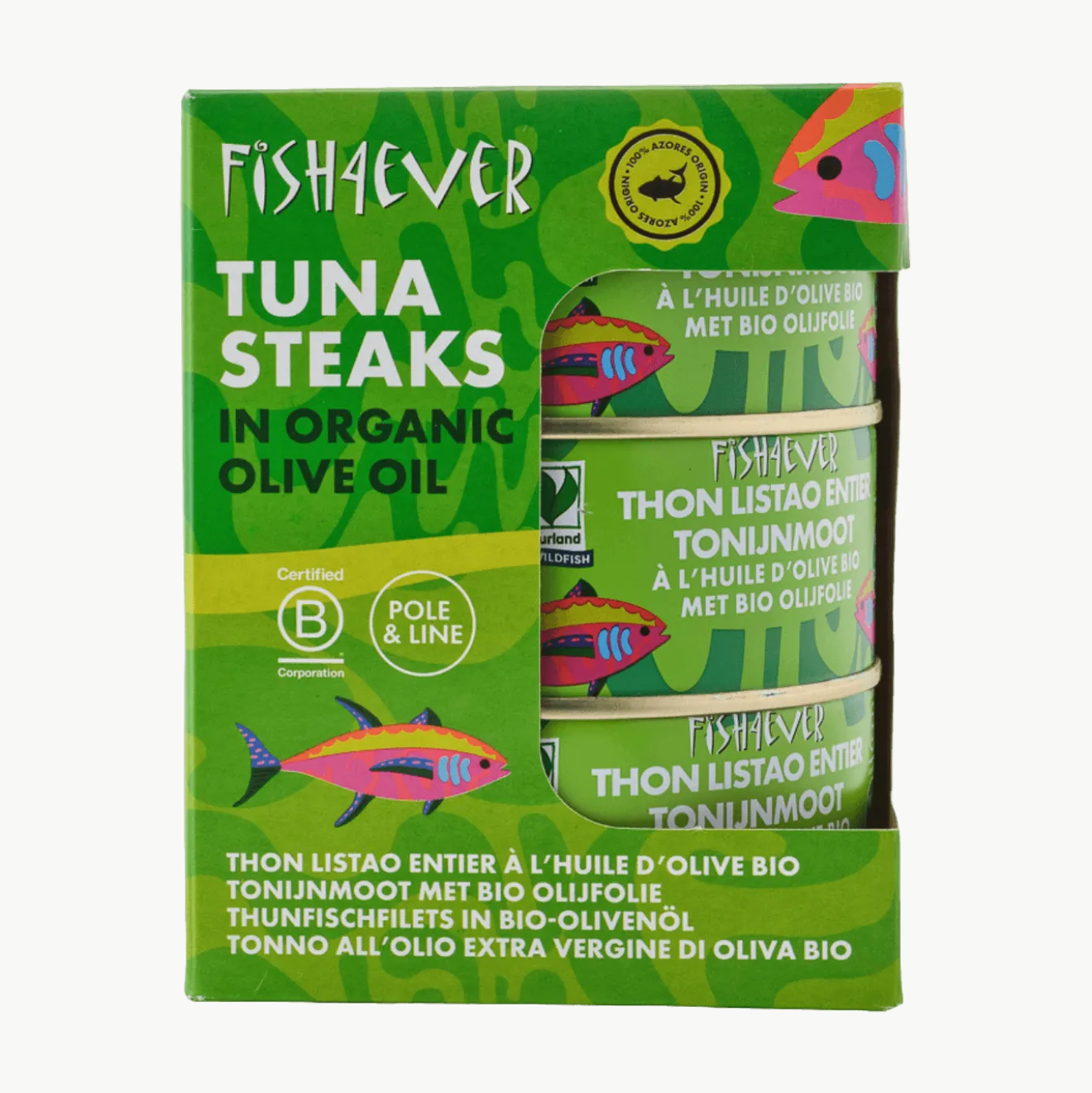 Thon Listao Entier Huile Olive Lot