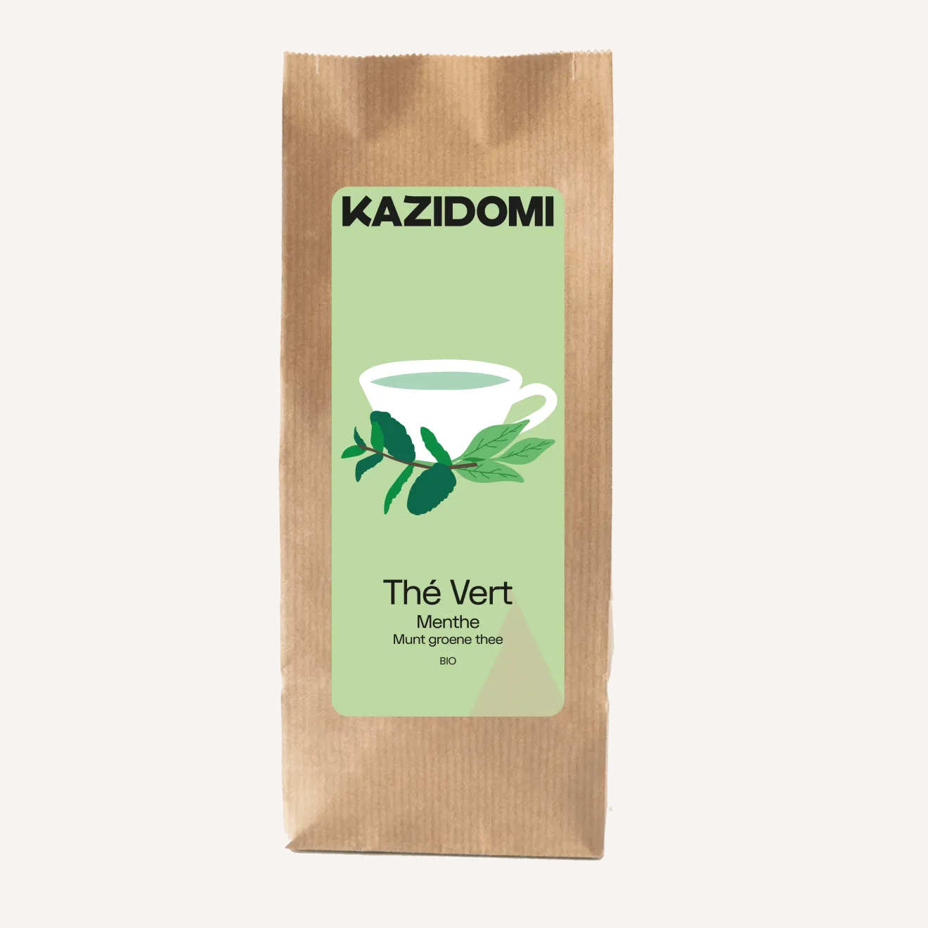 Thé vert menthe Bio