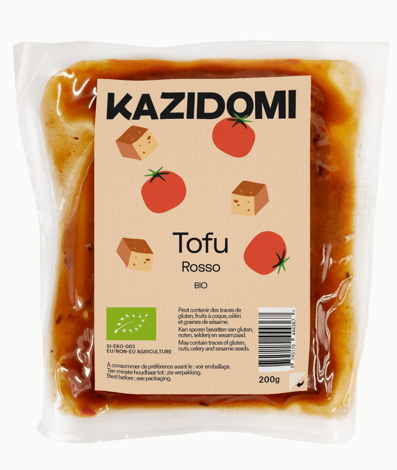 Tofu Rosso Bio