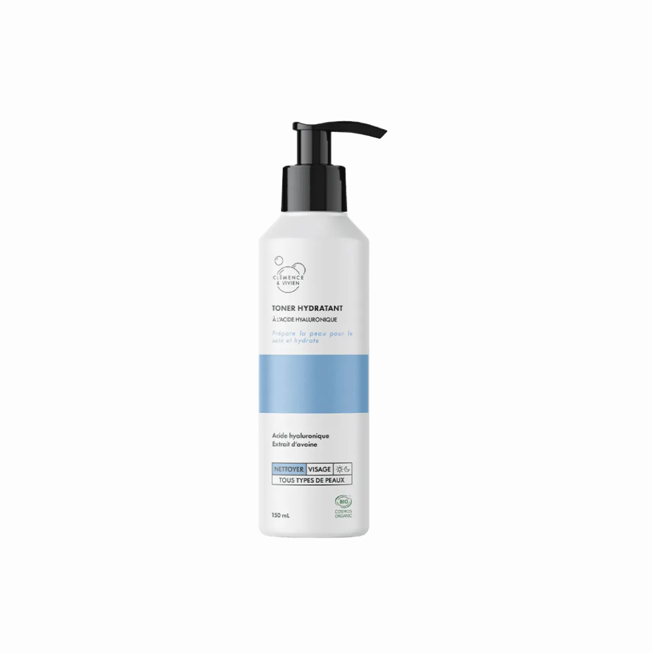 Toner Hydratant Acide Hyaluronique Bio