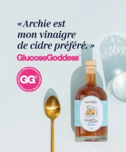 Vinaigre Cidre Non-Pasteurisé Glucose Goddess Bio