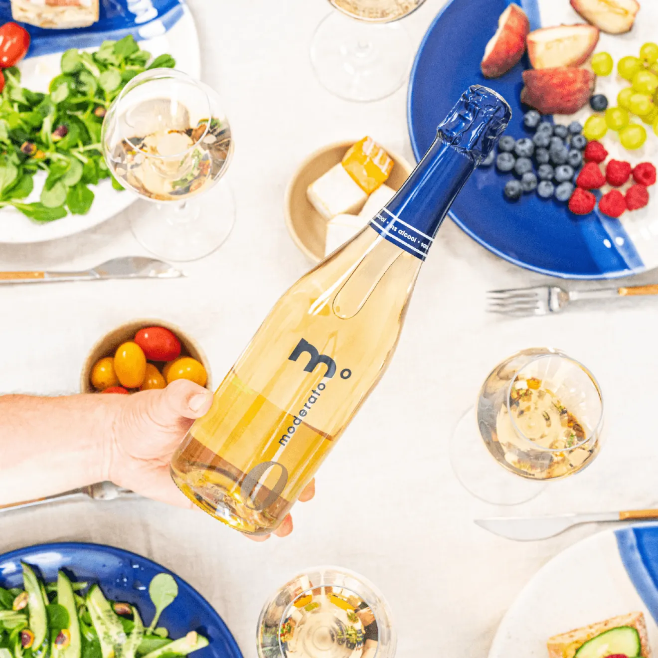Vin Petillant Sans Alcool Bio