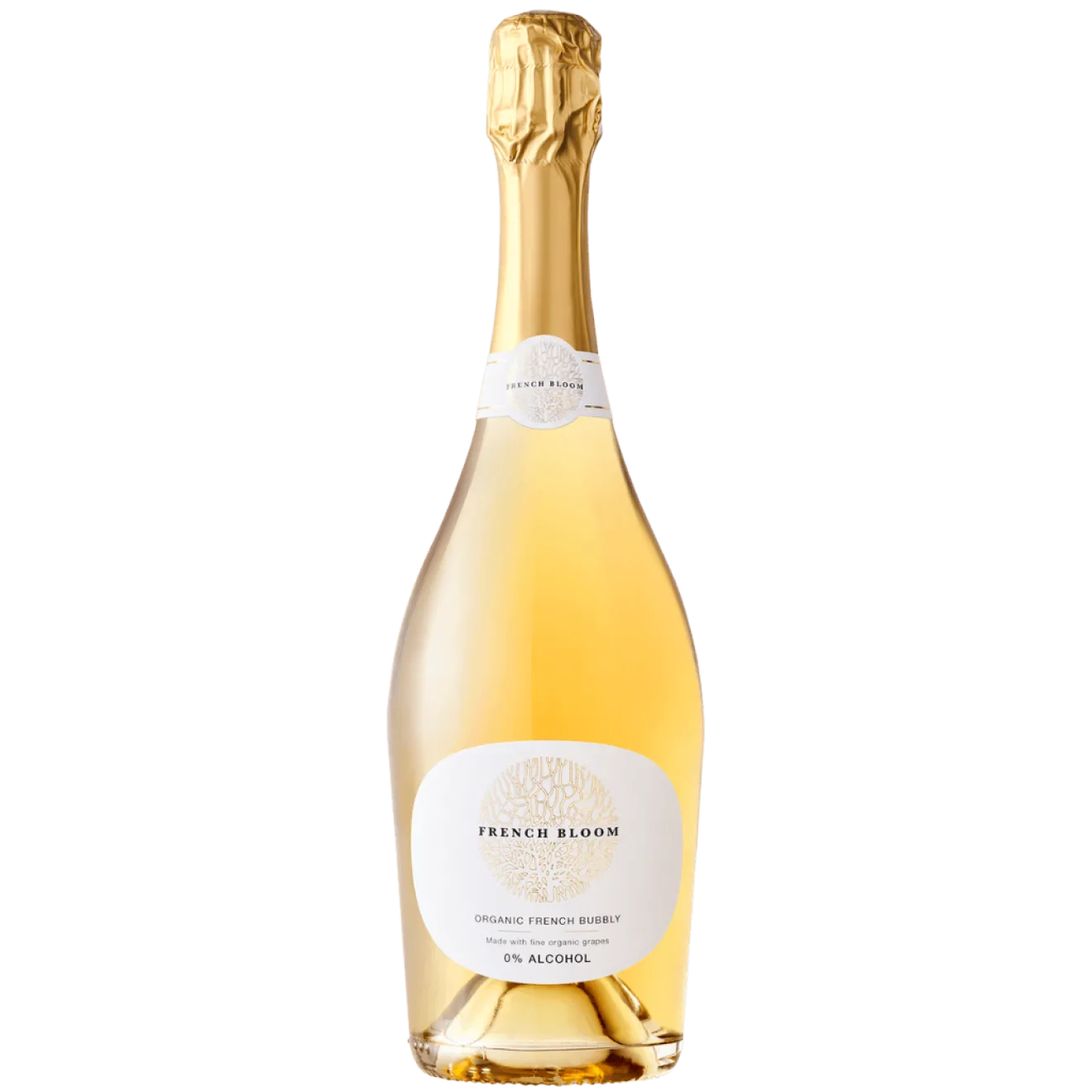 Vin Pétillant Blanc Sans Alcool Bio