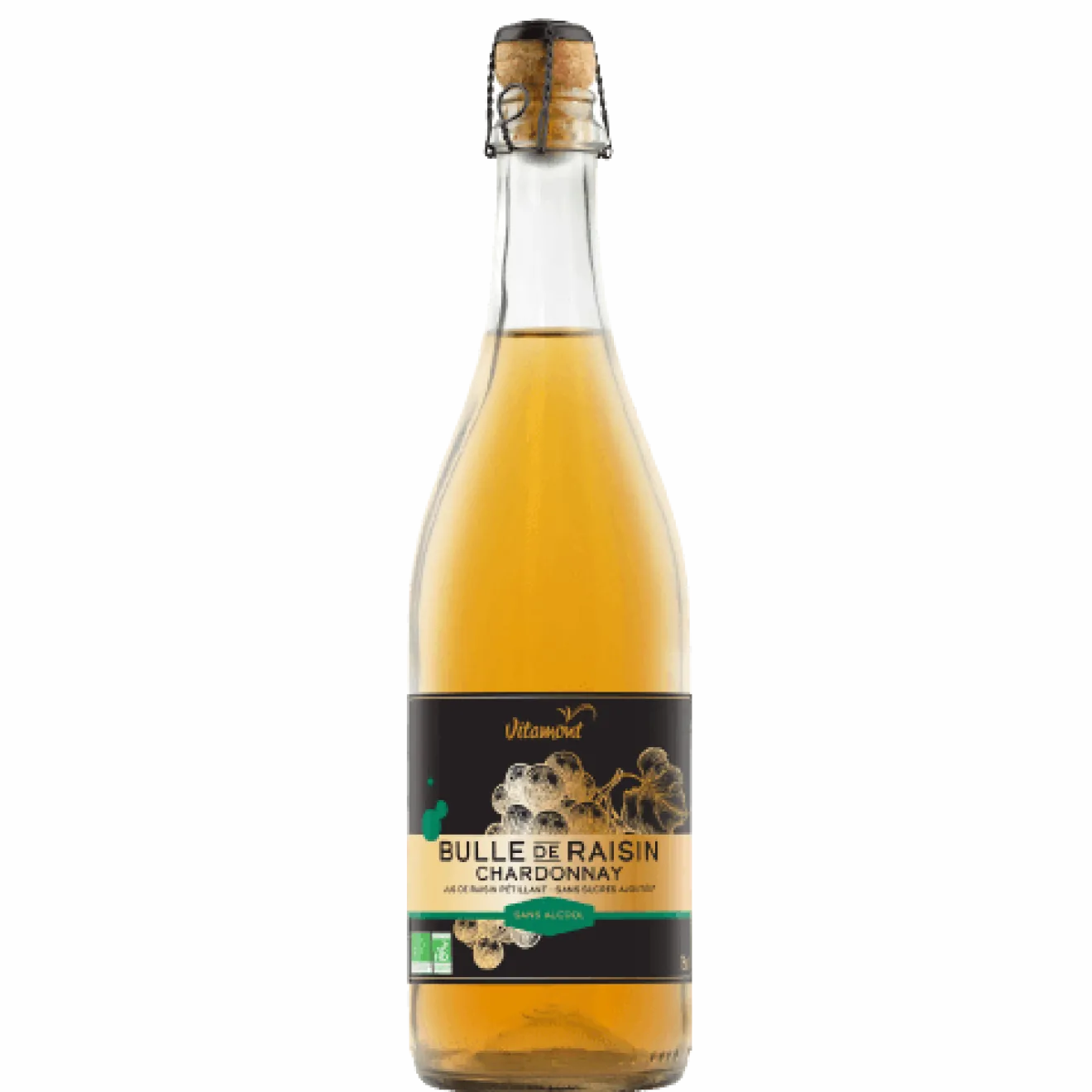 Vin Pétillant Sans Alcool Bio
