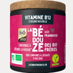 Vitamine B12 (25 µg) goût framboise Bio