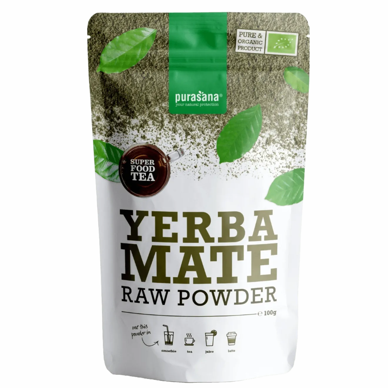 Yerba maté vegan poudre Bio